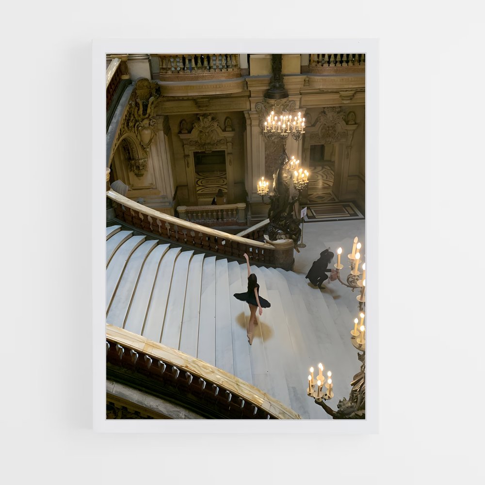 Poster L'Élégance de l'Opéra – affiche Danse (vue 3)
